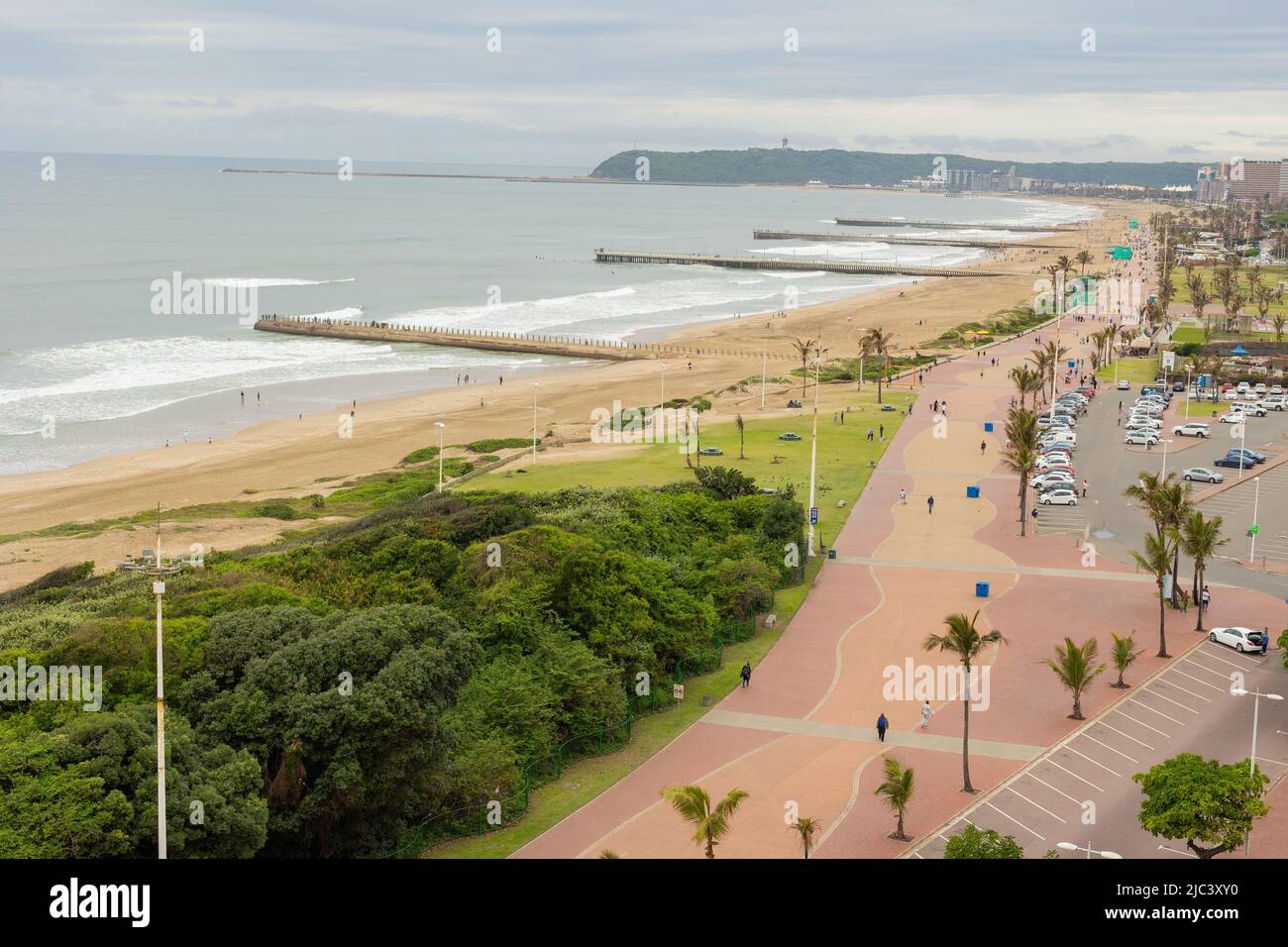 Sea view beautiful city of Durban in South Africa Stock Photo Alamy