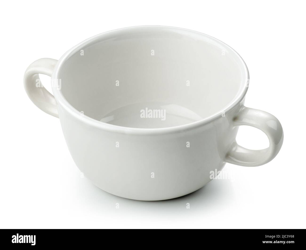 empty soup bowl isolated on white background Stock Photo Alamy