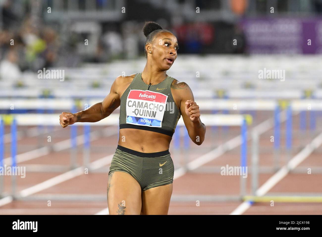 CAMACHOQUINN Jasmine (PUR) during Golden Gala Pietro Mennea, Diamond