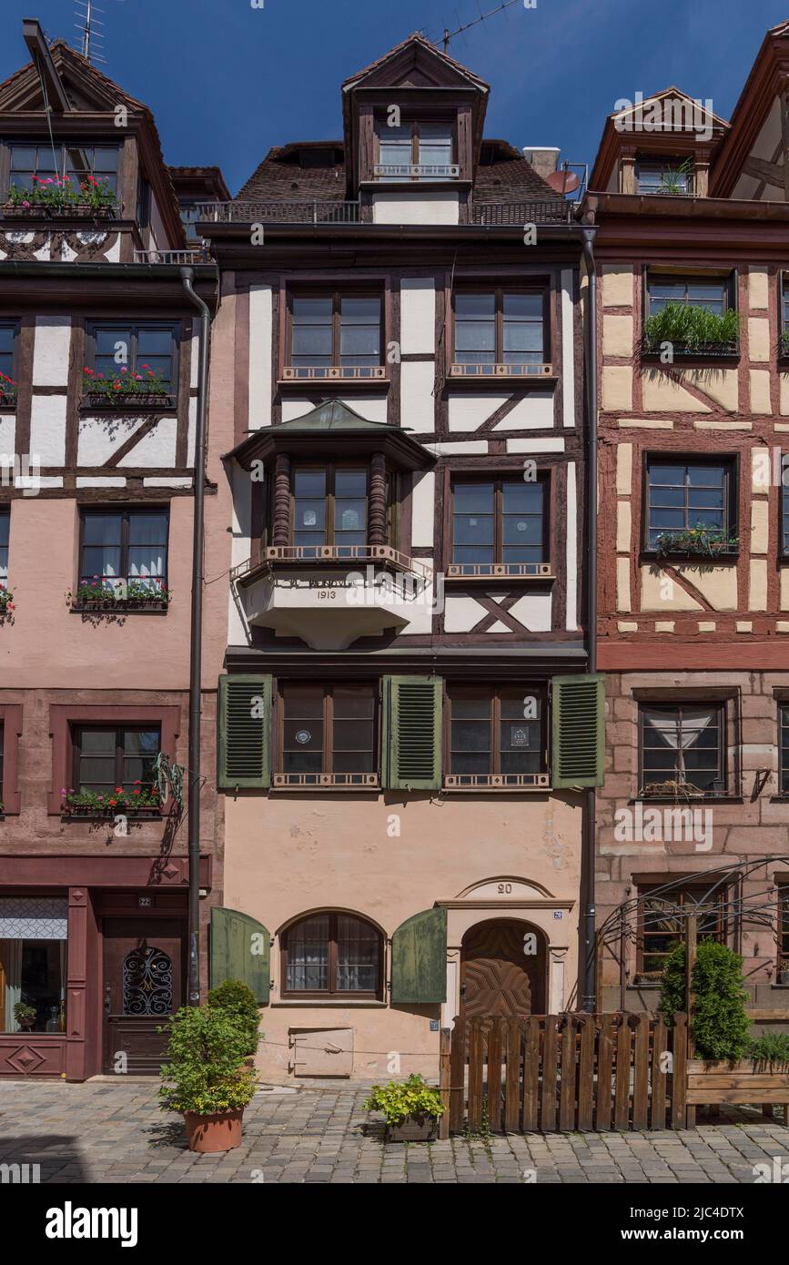 Historic halftimbered house, renovation by the Altstadtfreunde