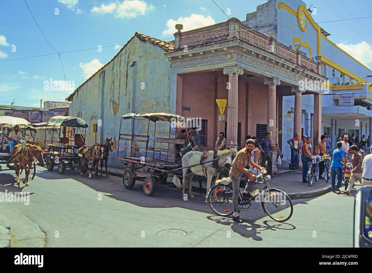 Streetlife in Pinar del Rio, Cuba, Caribbean Stock Photo