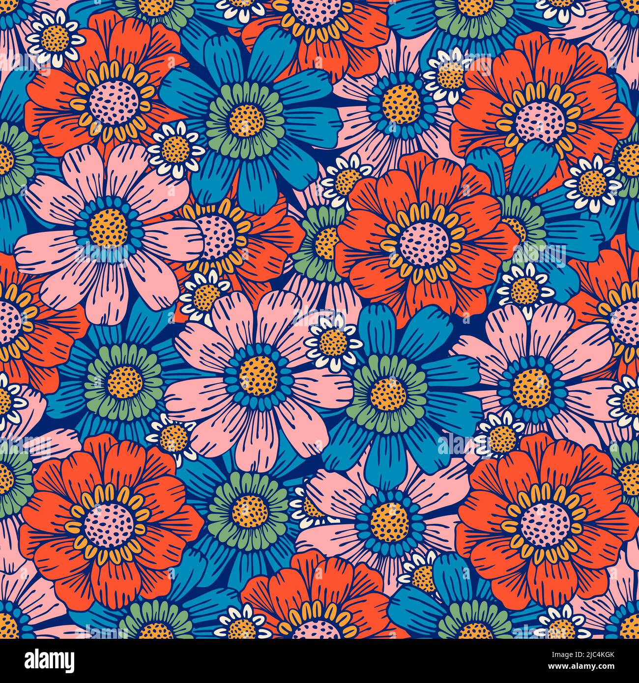 Free: Blue flower icon, 1960s Hippie Flower power , Hippie Art