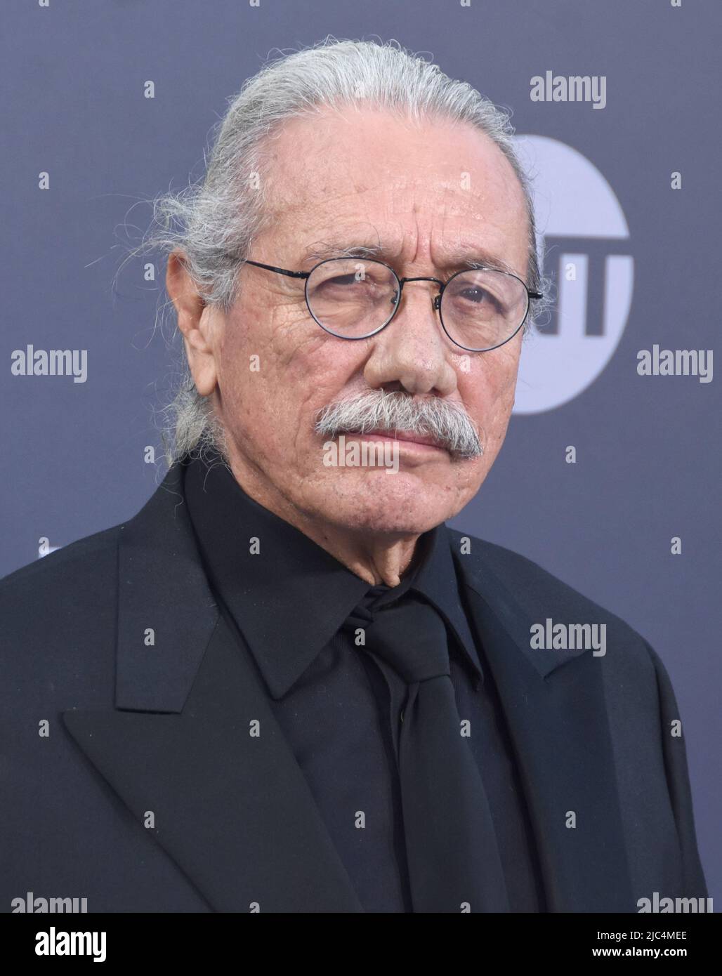 Hollywood, California, USA. 9th June, 2022. Actor Edward James Olmos attends American Film Institute Life Achievement Award Tribute Gala to Julie Andrews at Dolby Theatre on June 9, 2022 in Hollywood, California, USA. Credit: Barry King/Alamy Live News Stock Photo
