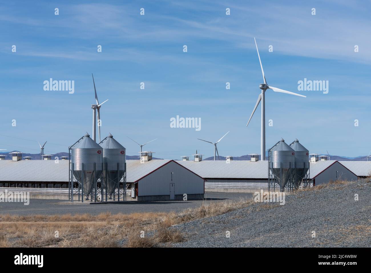 Milford wind corridor project hires stock photography and images Alamy