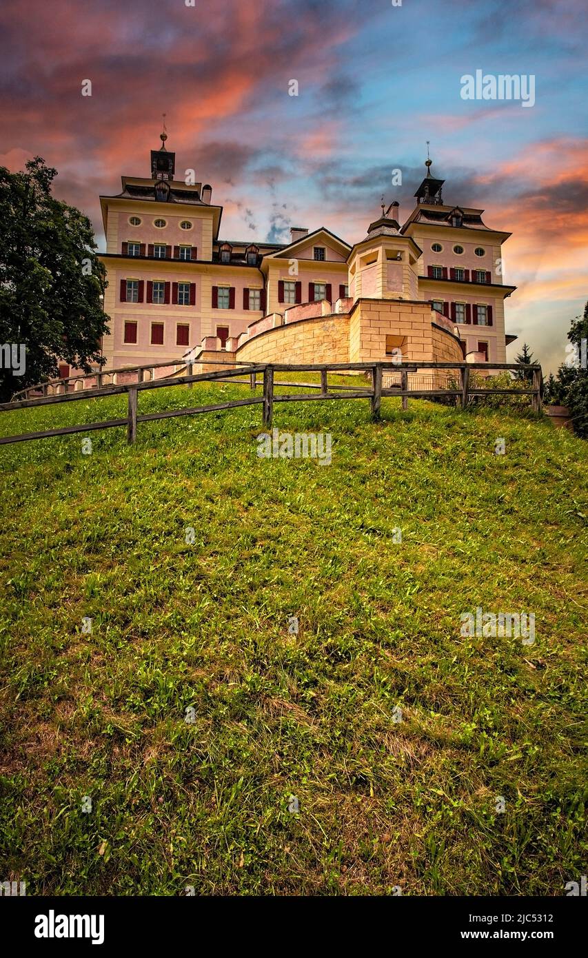 Italy South Tyrol Val Ridanna  Mareta Wolfsthurn castle Stock Photo