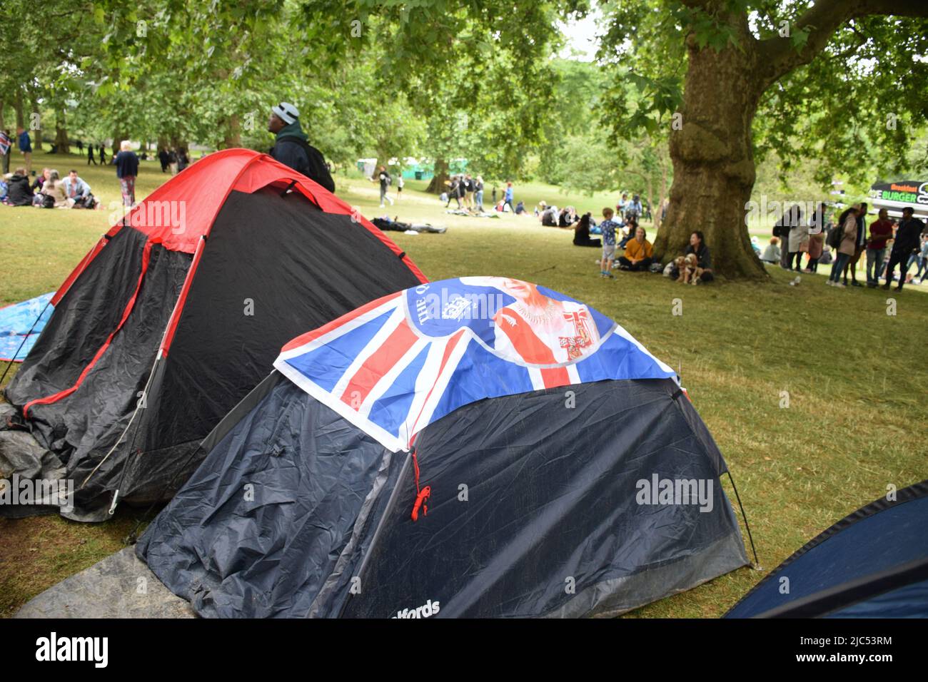 Queen Elizabeth Diamond Jubilee celebrations pageant on The Mall