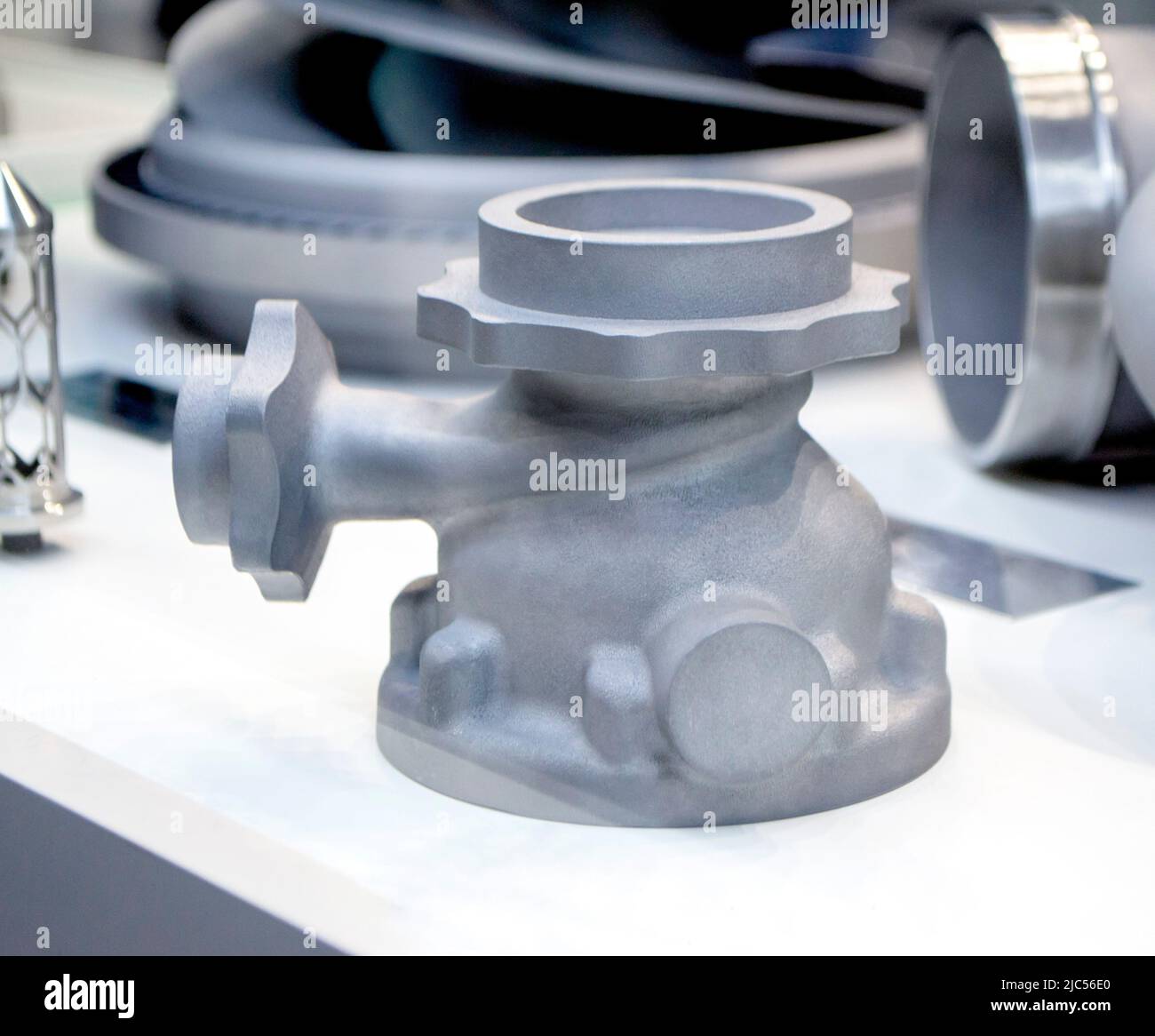 Model object of a large industrial part printed on a 3D printer from ...