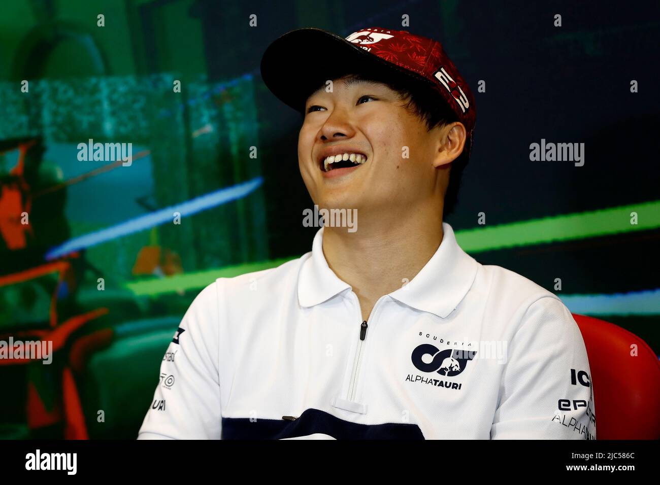 Yuki tsunoda f1 motorsport hi-res stock photography and images - Alamy