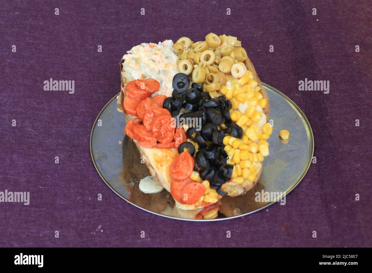 A baked potato Stock Photo - Alamy