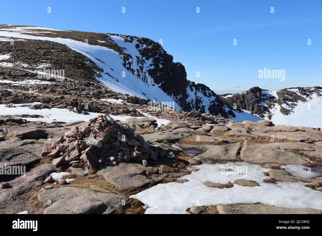 Cairngorms mountains Stock Photo