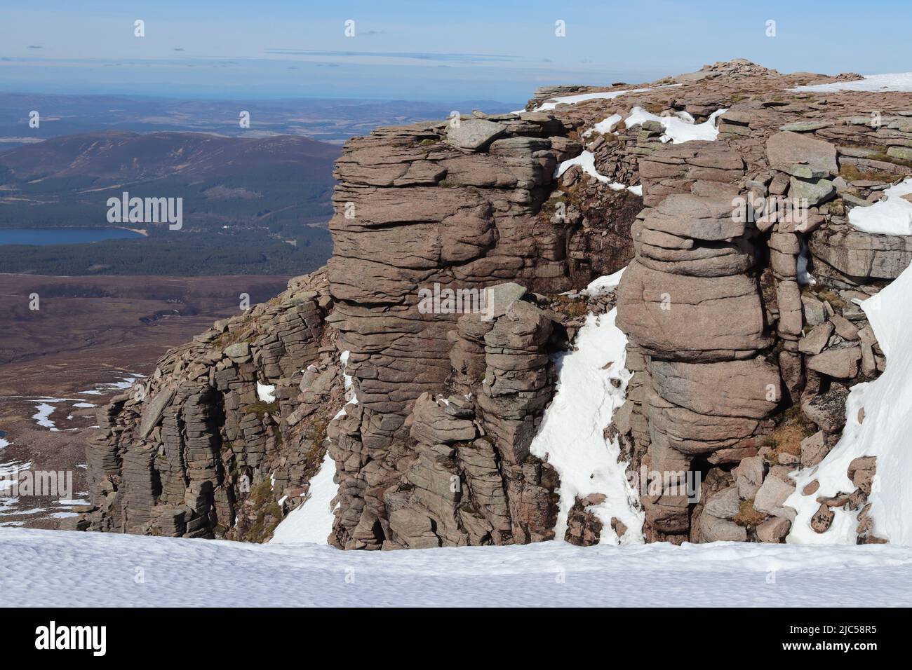 Cairngorms mountains Stock Photo