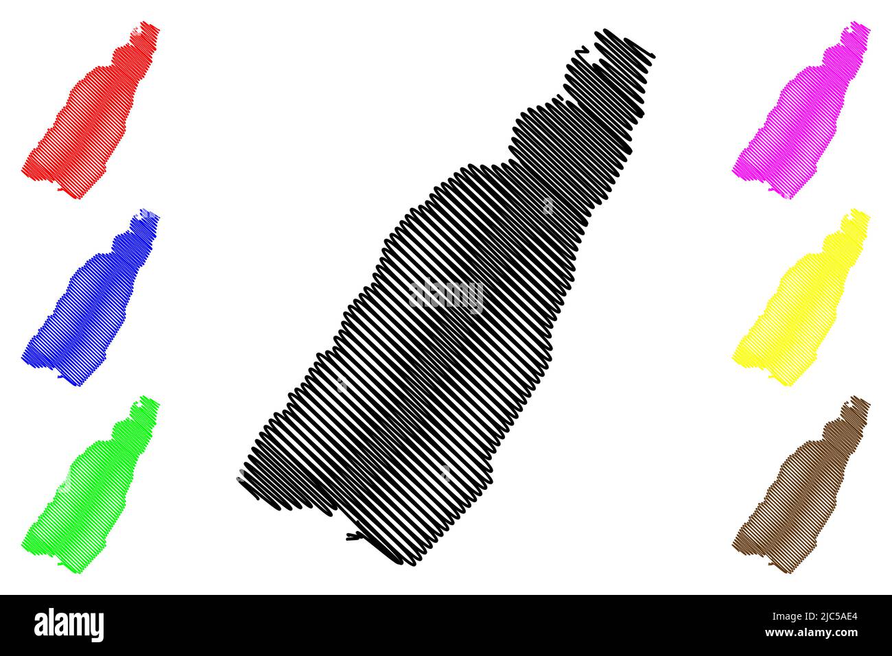 Eglinton island (Canada, Northwest Territories, North America, Canadian Arctic Archipelago) map