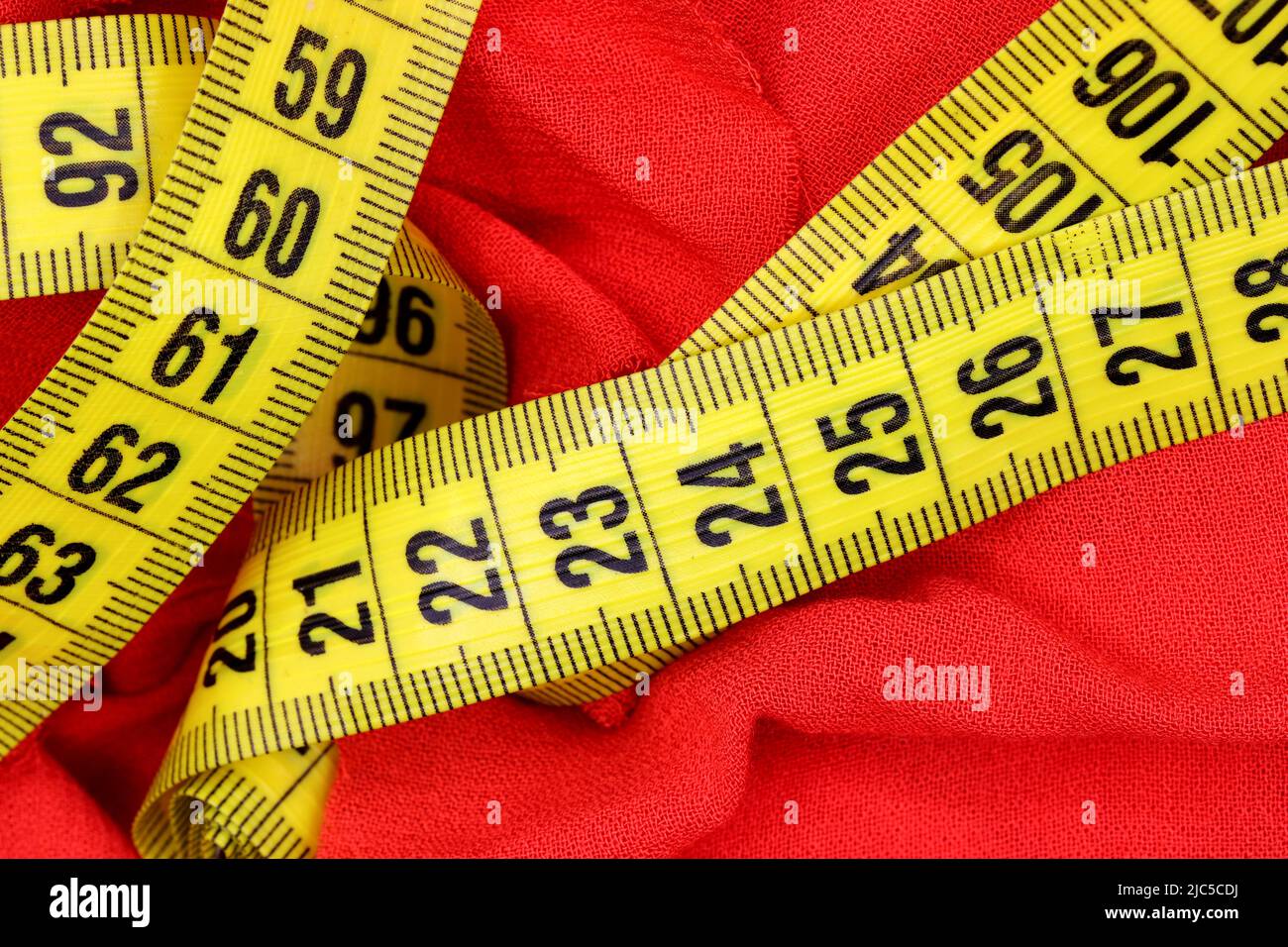 Fabric tape measure length hi-res stock photography and images - Page 2 -  Alamy