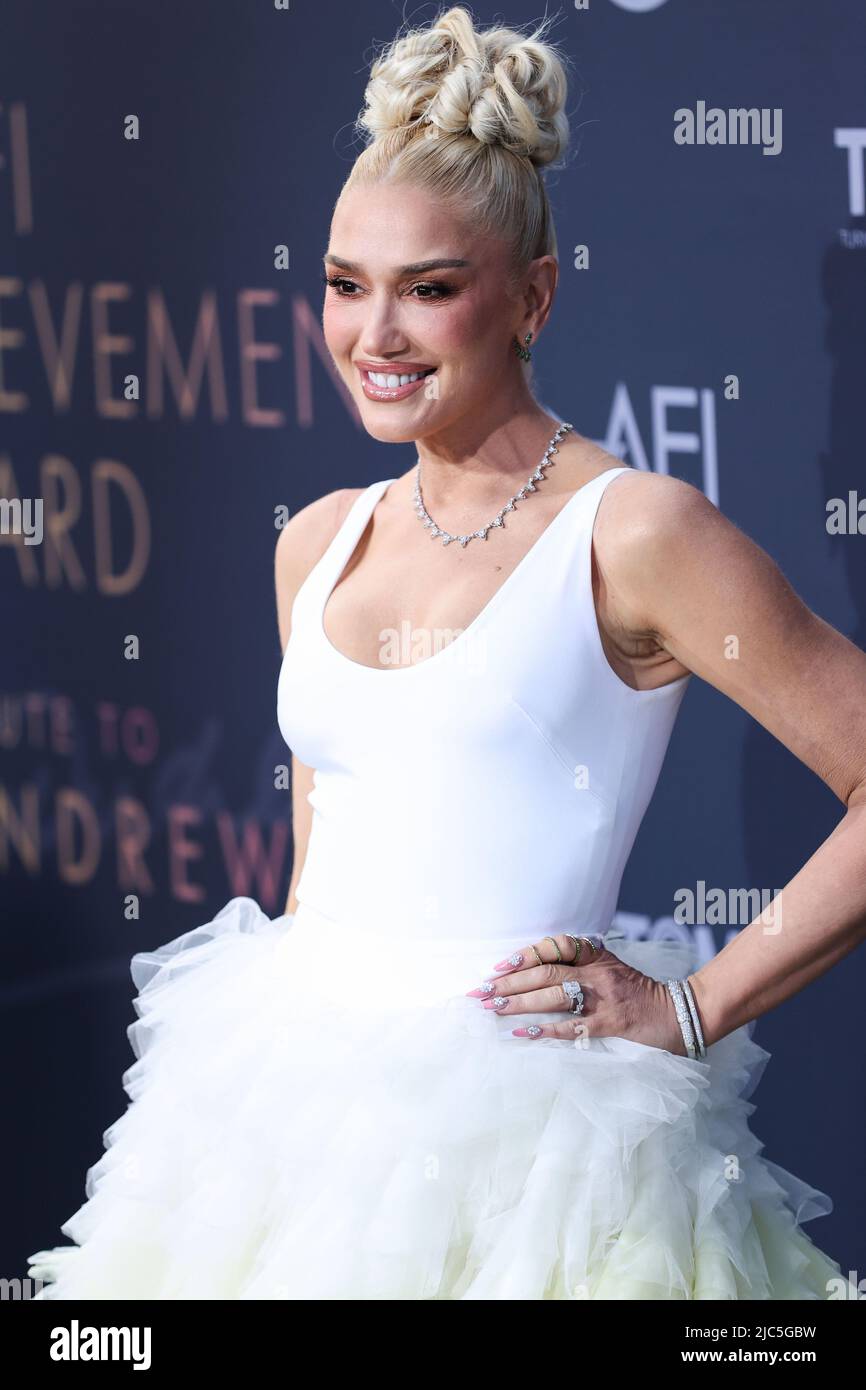 HOLLYWOOD, LOS ANGELES, CALIFORNIA, USA - JUNE 09: American singer Gwen