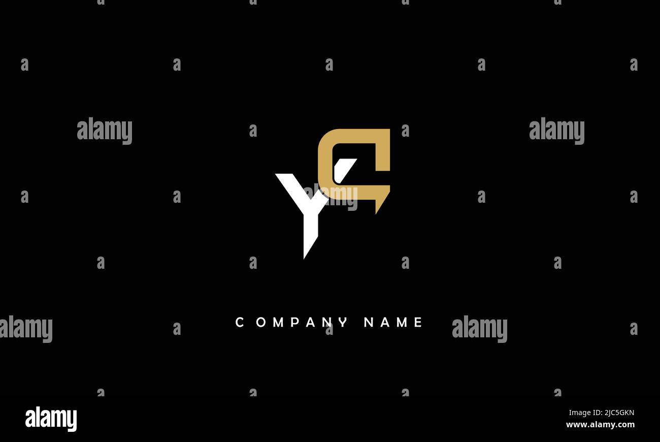 YD, DY Alphabets Letters Logo Monogram Stock Vector