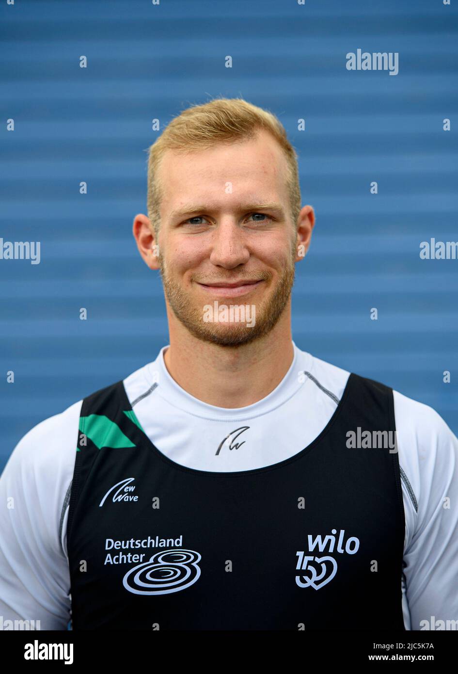 Mattes SCHOENHERR (SchÃ¶nherr) rowing, presentation Germany eighth, on June 9th, 2022 in Dortmund/ Germany. Â Credit: dpa picture alliance/Alamy Live News Stock Photo