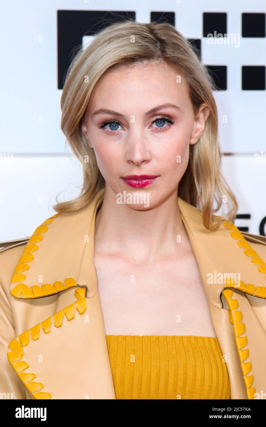 NEW YORK, NY, USA - JUNE 9, 2022: Actress Sarah Gadon attending at
