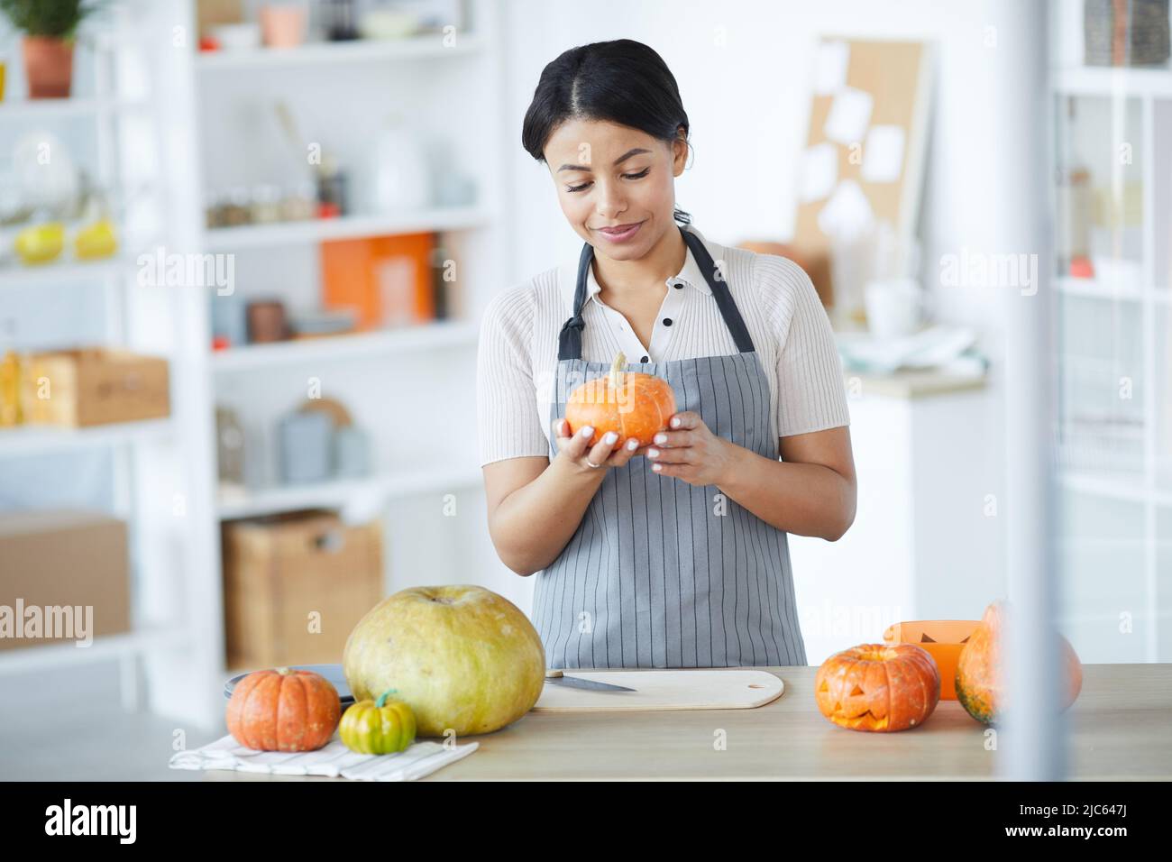 Positive black woman making hi-res stock photography and images - Alamy