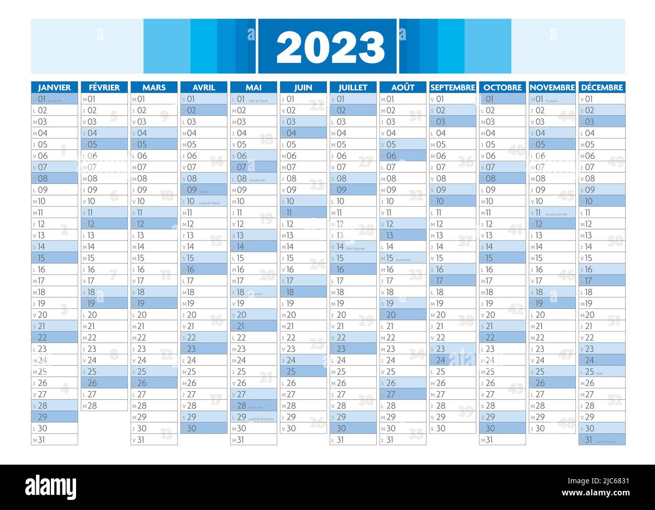 2023 french front calendar business design Stock Photo Alamy 2023 french front calendar business design Stock Photo Alamy