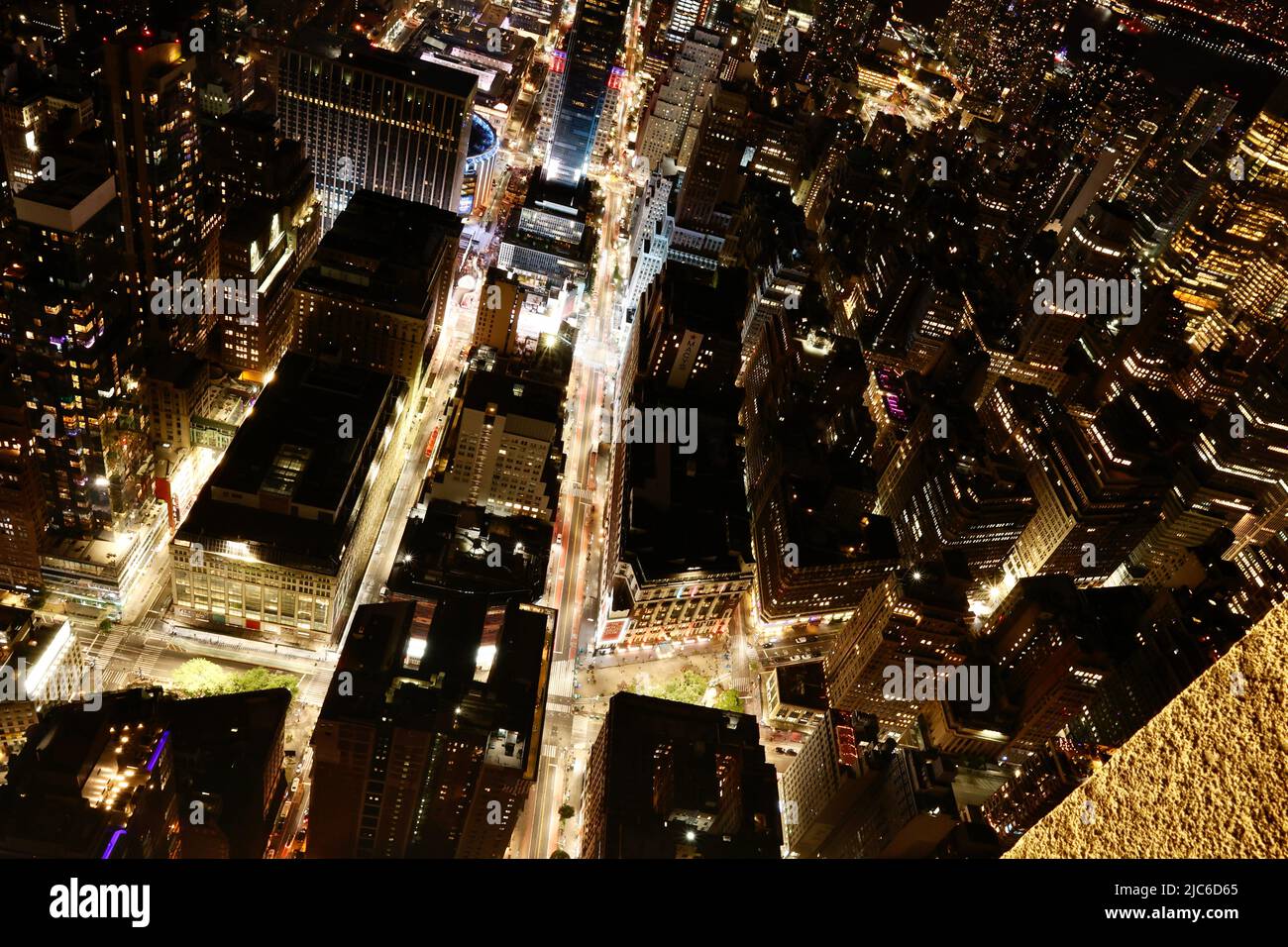 Aerial view manhattan skyscrapers on hi-res stock photography and ...