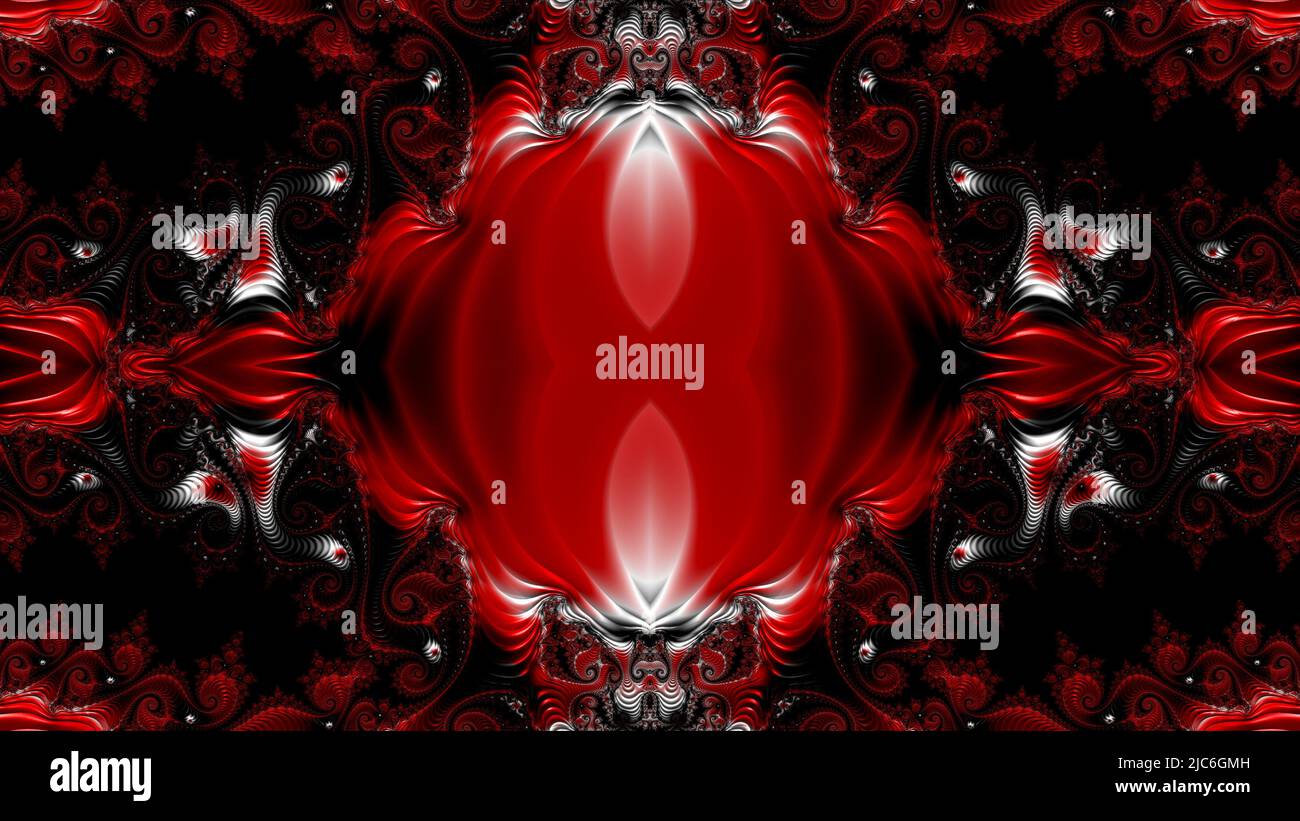 Abstract Computer generated Fractal design. A fractal is a never-ending ...