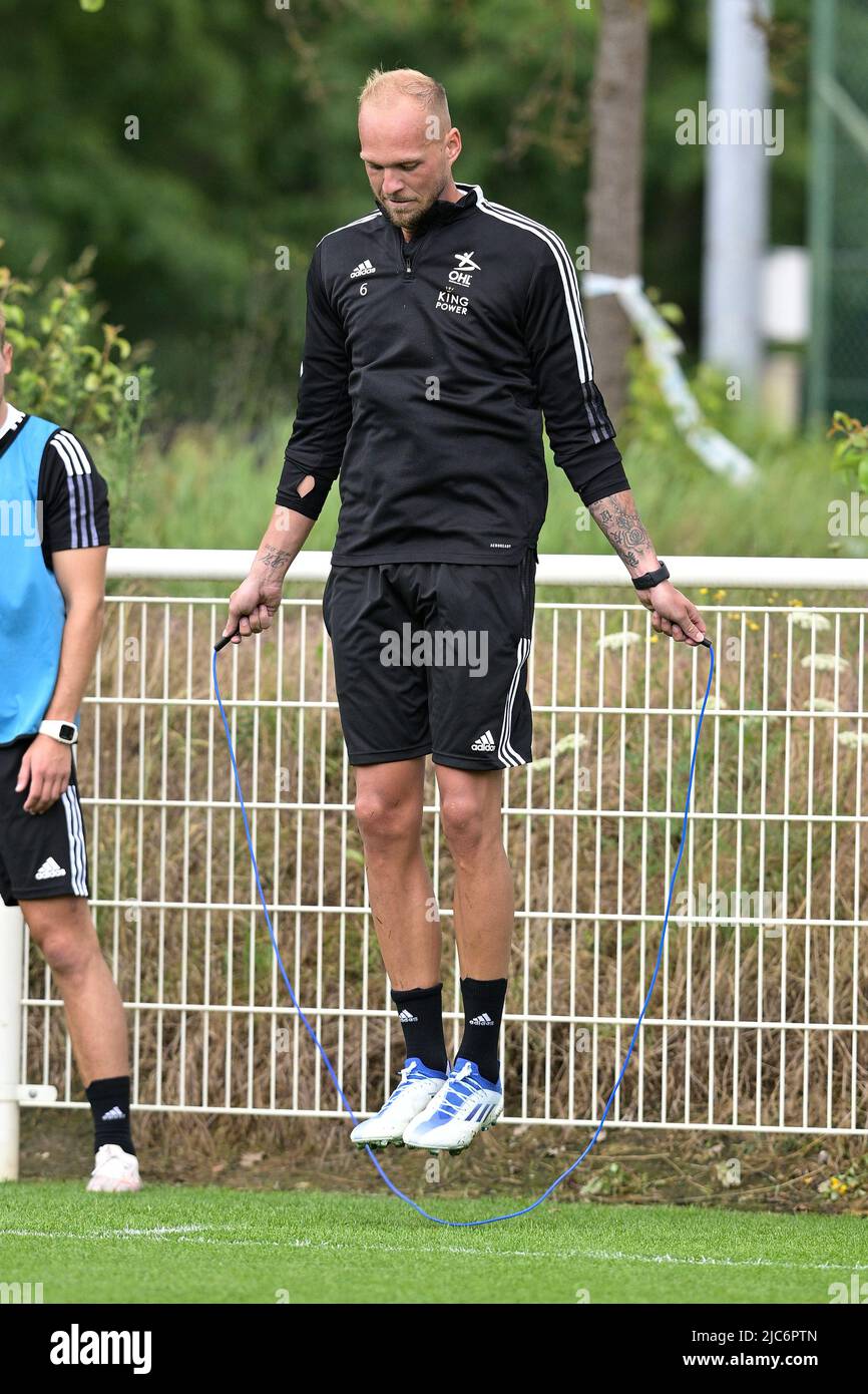 OHL's Raphael Holzhauser pictured during the first training session of the 2022-2023 season, of Belgian first division soccer team OH Leuven, Friday 10 June 2022 in Oud-Heverlee, Leuven. BELGA PHOTO JOHAN EYCKENS Stock Photo