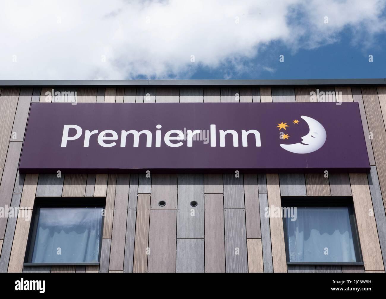 Premier Inn signage Stock Photo