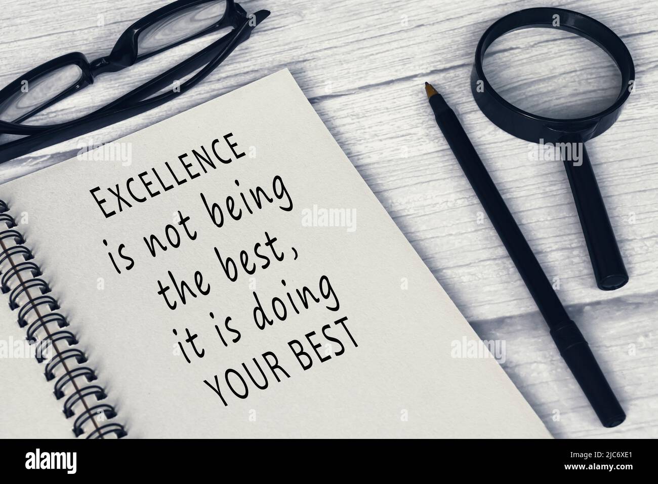 Motivational and inspirational quotes Excellence is not being the