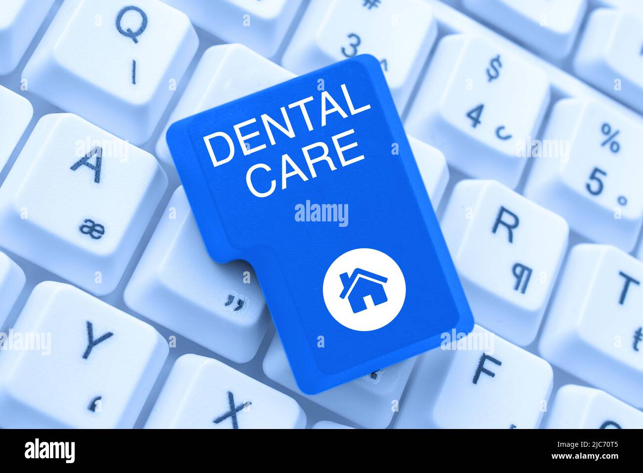 Sign displaying Dental Care. Business approach maintenance of healthy ...