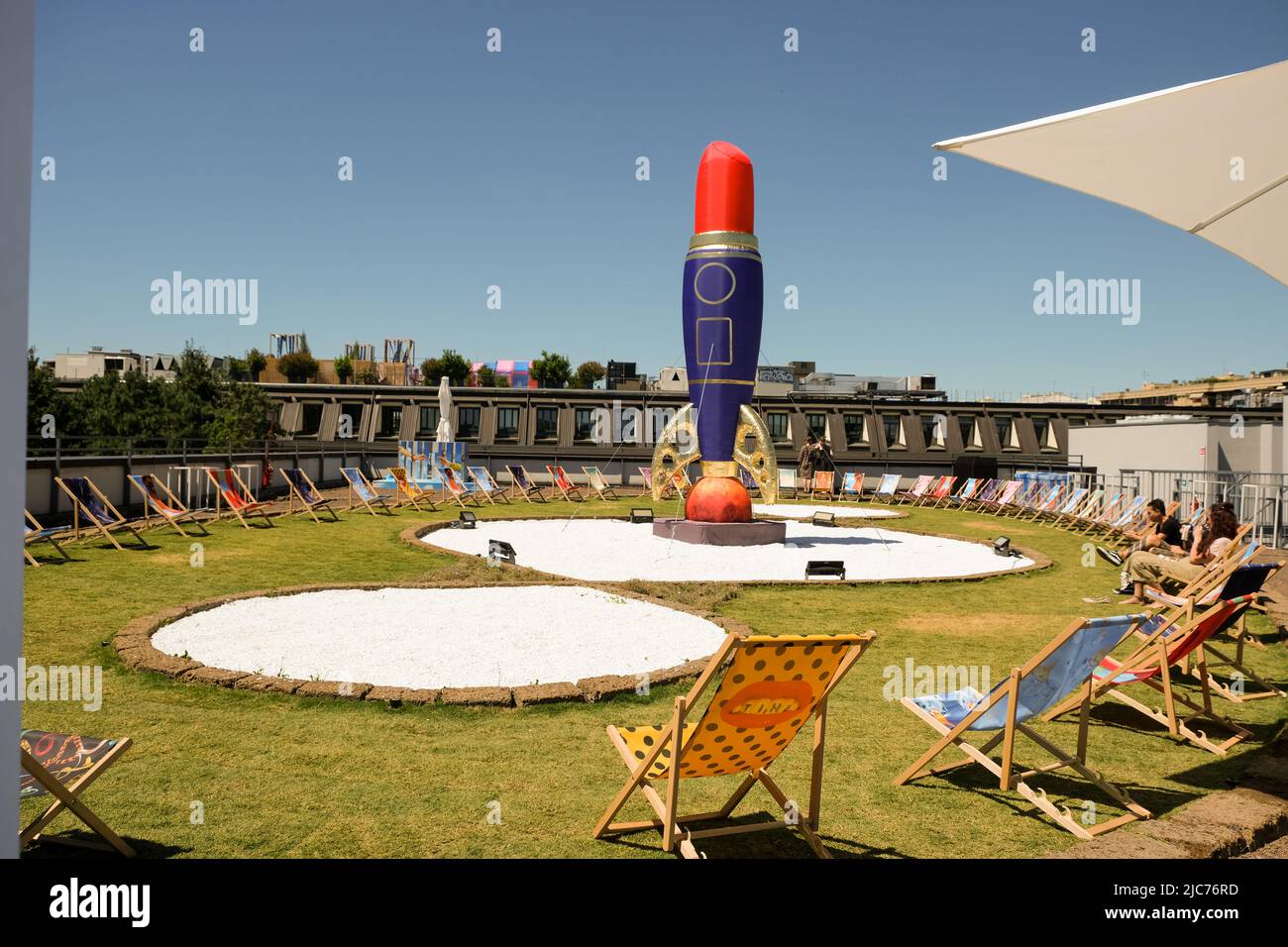Toilet Paper by Maurizio Cattelan at Superstudio during Milano Design