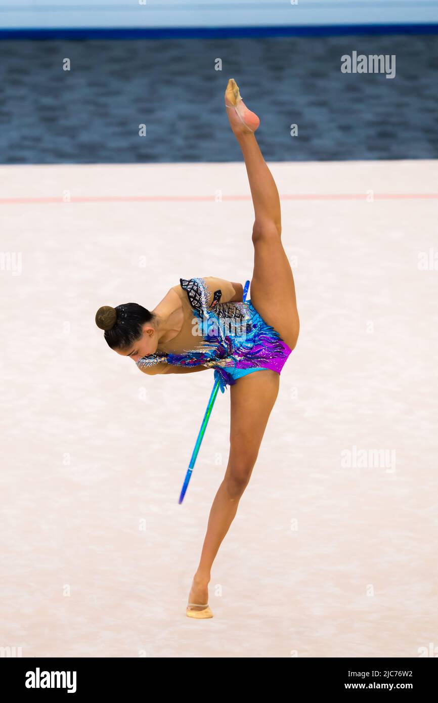 Australian Senior International Rhythmic Gymnast, Ashari Gill