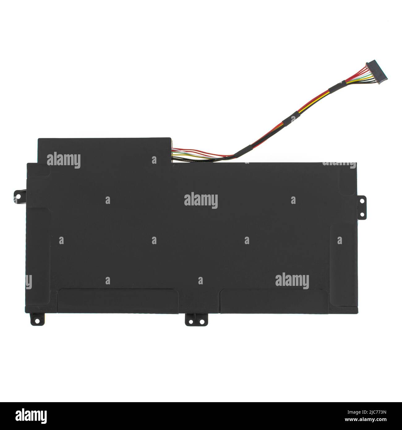 Laptop battery, laptop spare part isolated on white background Stock