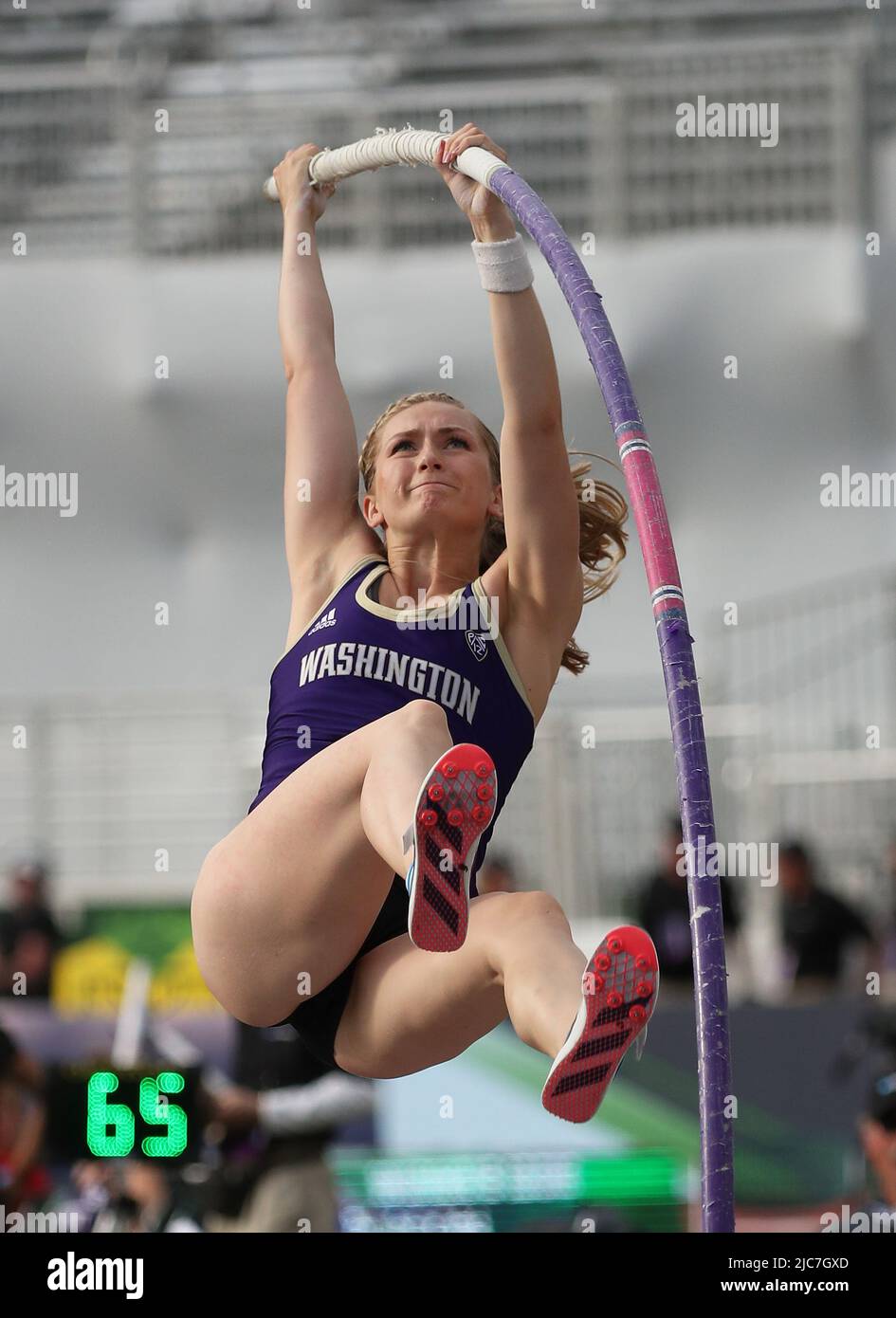 Hayward Field, Eugene, OR, USA. 9th June, 2022. Makenna Barton of