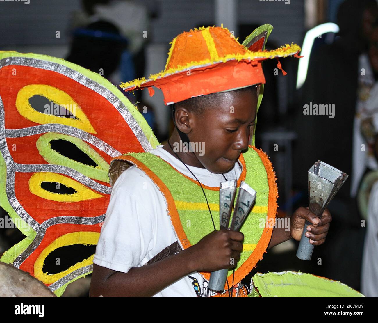 Nassau, The Bahamas February 1 2020. Children participating in Junior