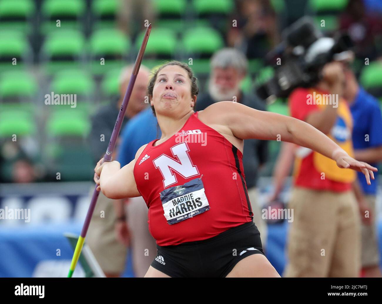 Hayward Field, Eugene, OR, USA. 9th June, 2022. Maddie Harris of