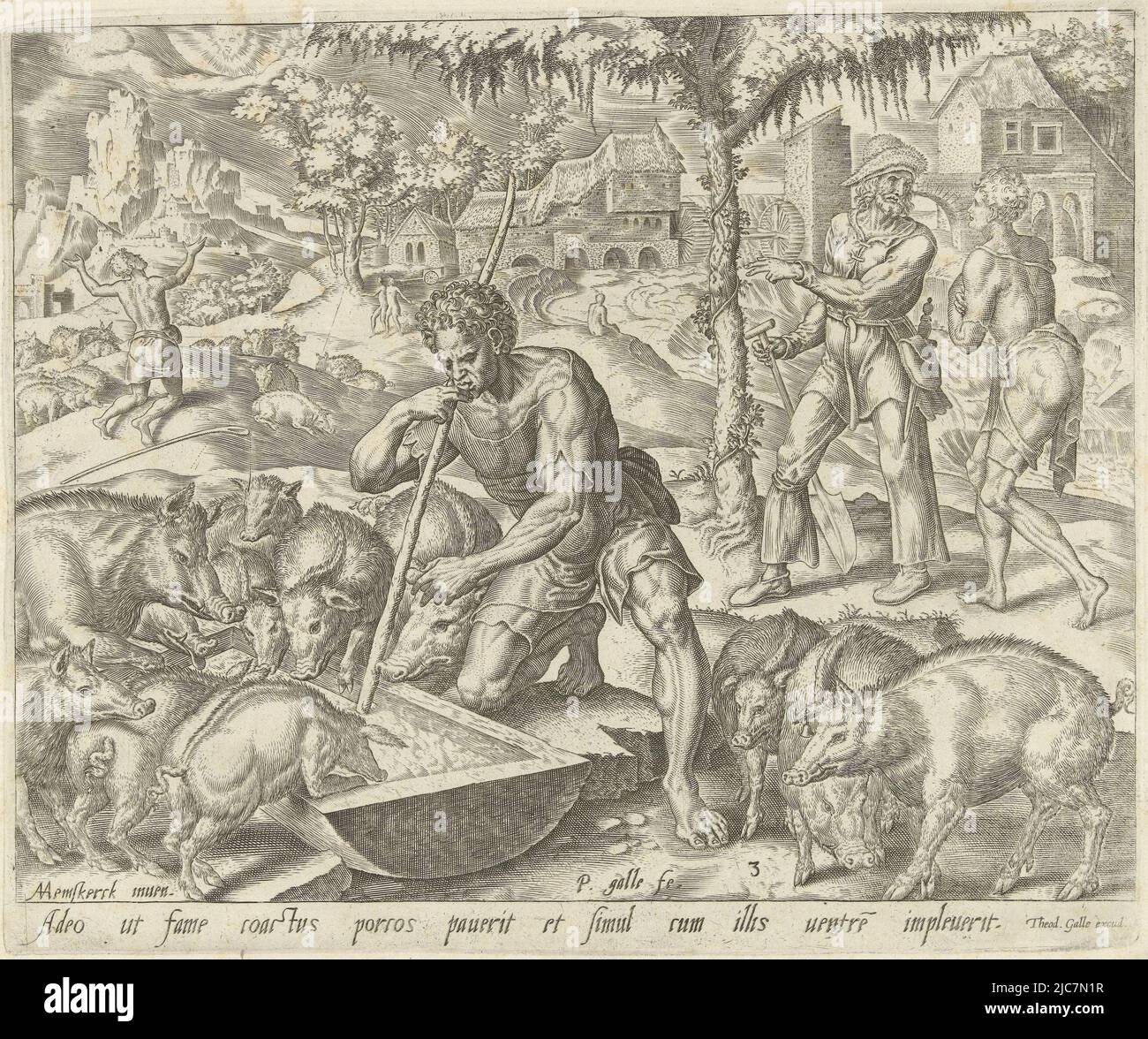 Pig keeper parable hires stock photography and images Alamy