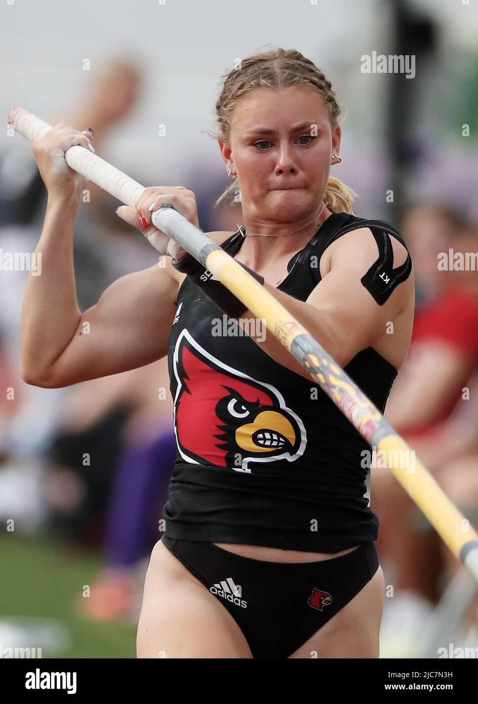 Hayward Field, Eugene, OR, USA. 9th June, 2022. Aliyah Welter of