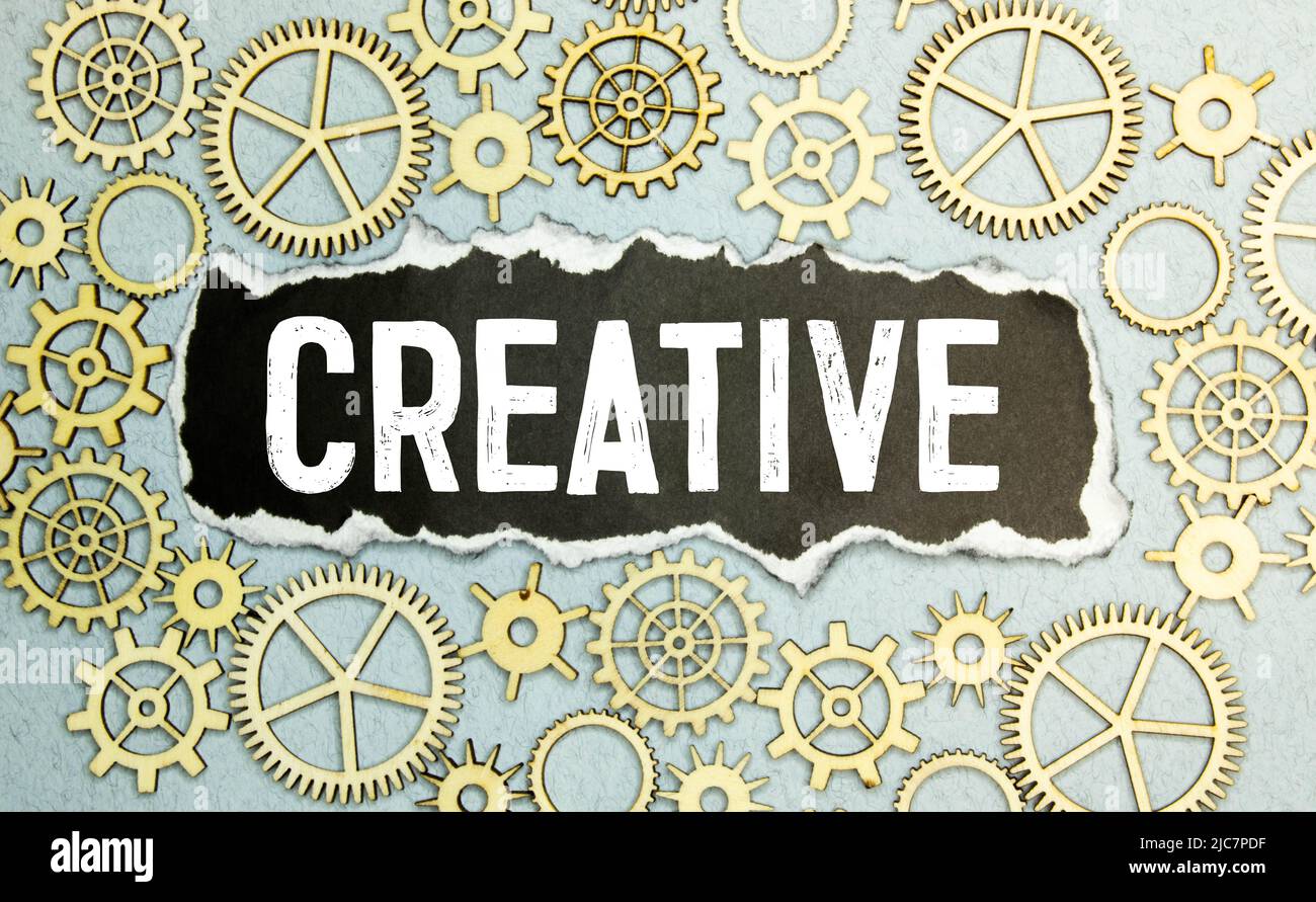 Fake Dictionary, Dictionary definition of the word Creativity Stock Photo Alamy