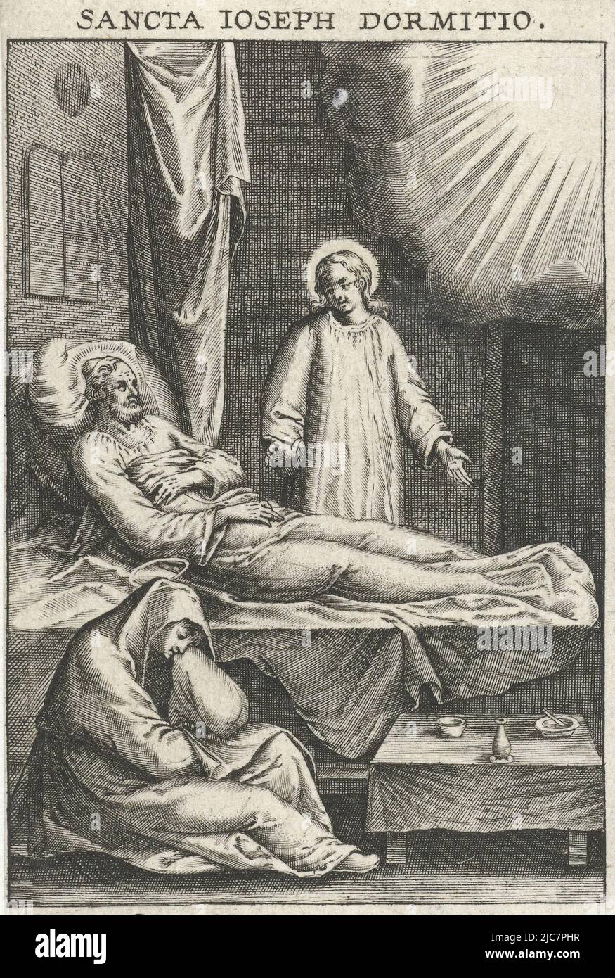 Angel visits joseph hires stock photography and images Alamy