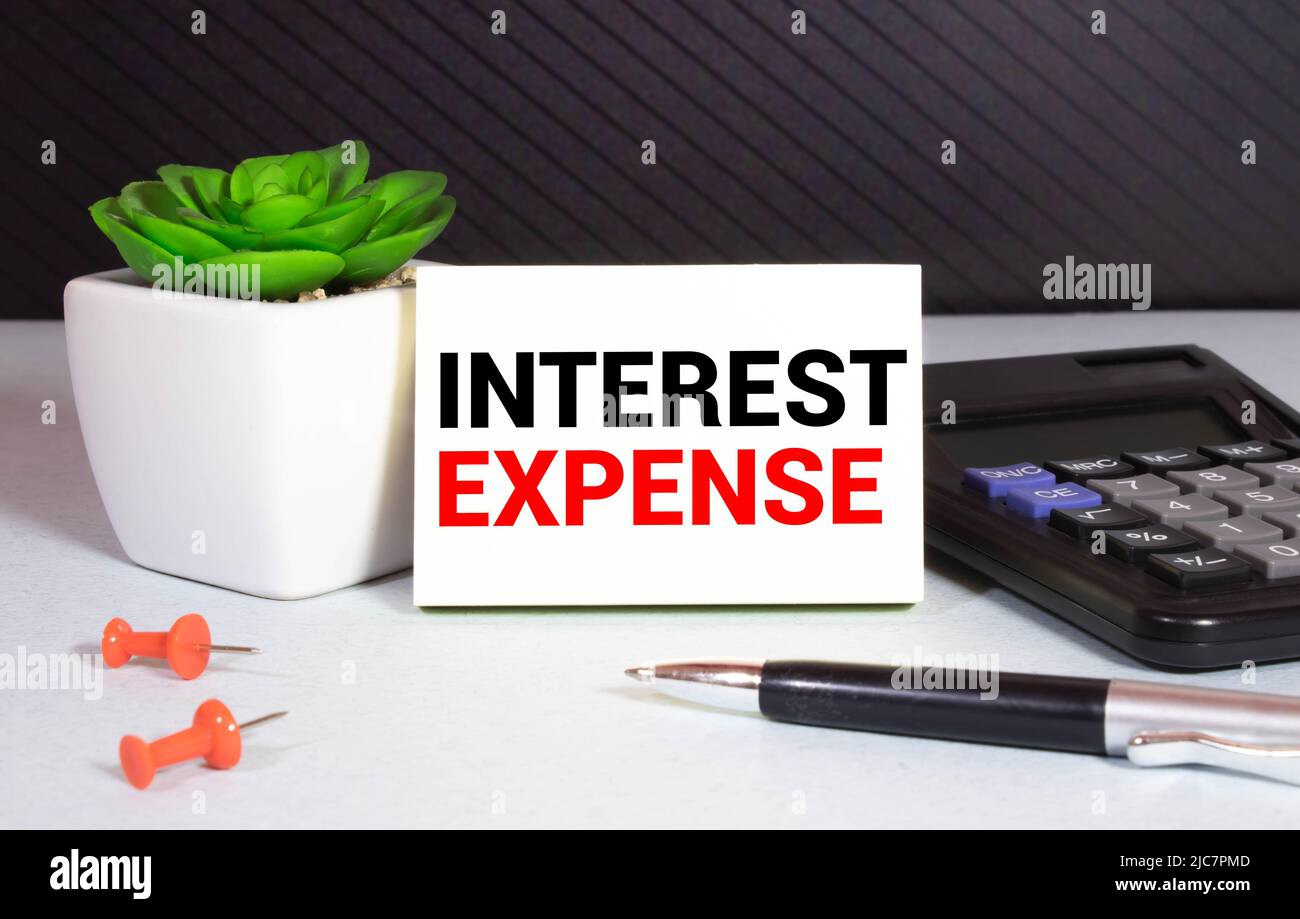 Interest expense hi-res stock photography and images - Alamy