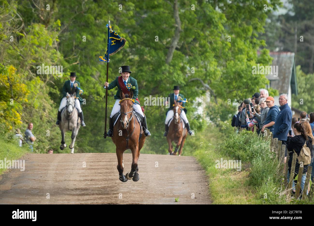 Hawick, Scottish Borders, UK. 10th June, 2022. UK. UK Scotland news ...