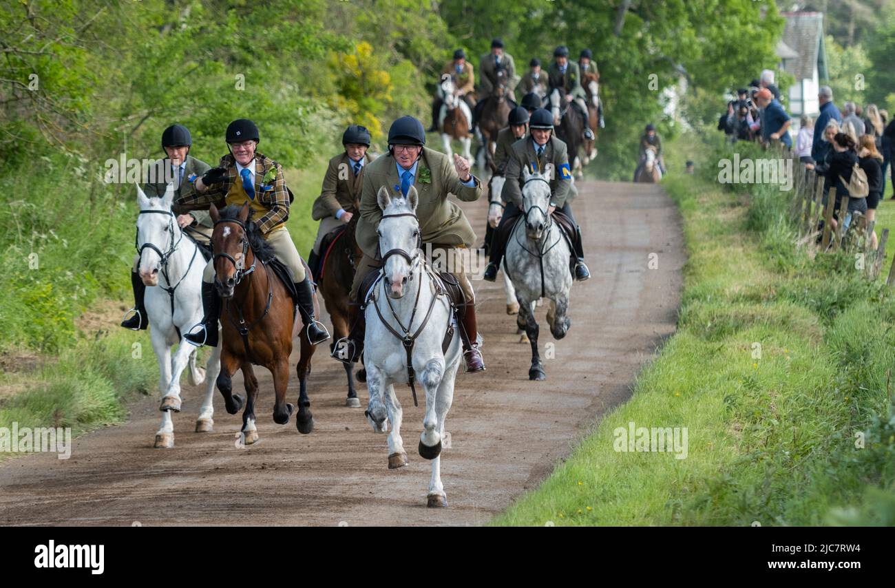 Hawick, Scottish Borders, UK. 10th June, 2022. UK. UK Scotland news ...