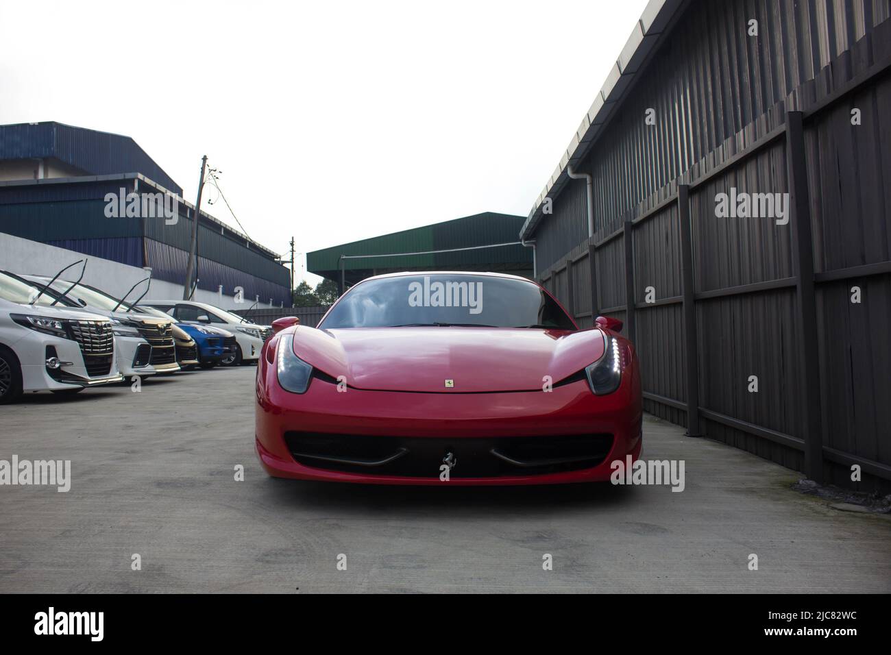 Ferrari Stock Photo
