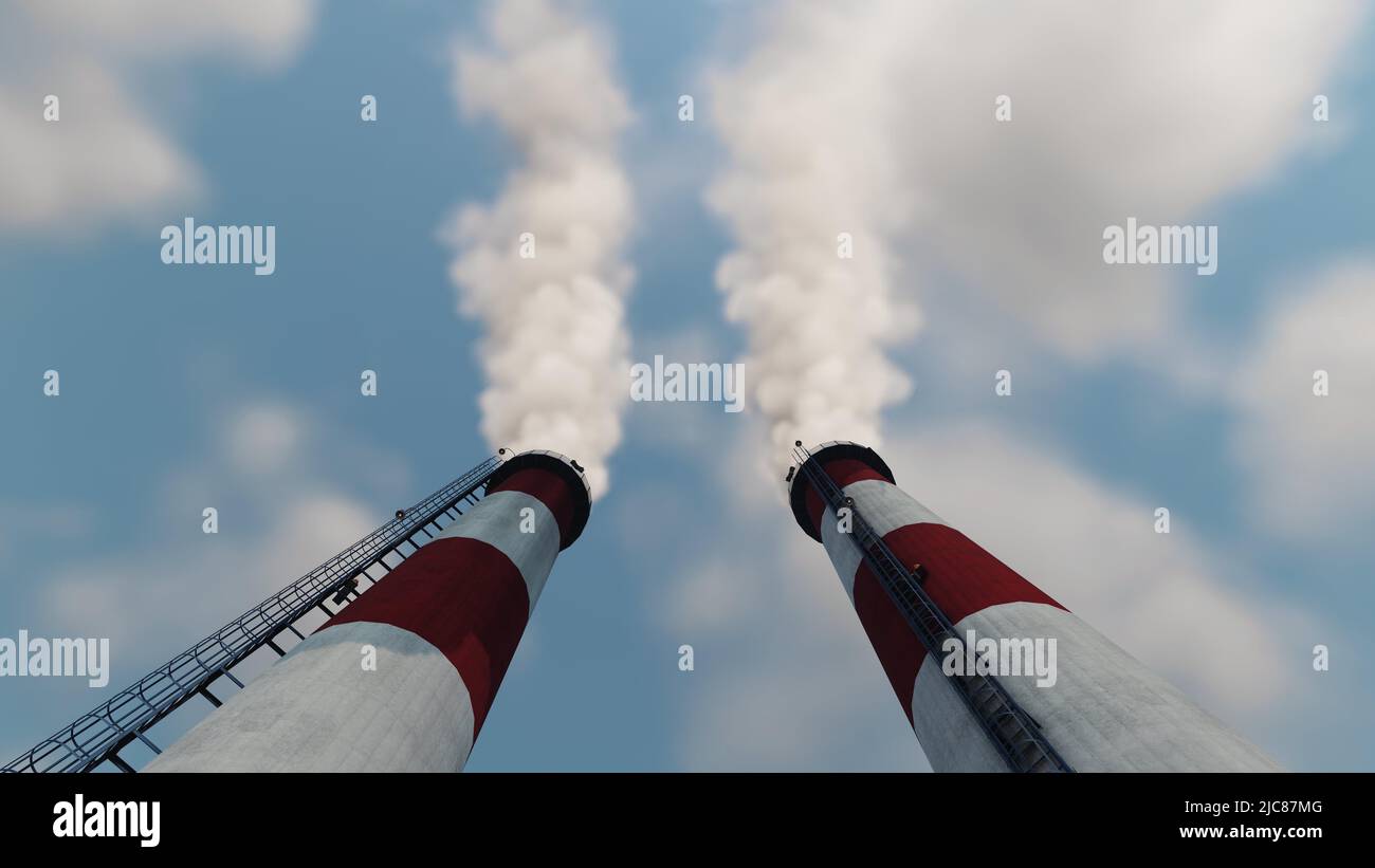 Oil refinery, industrial enterprise, oil refining into gasoline