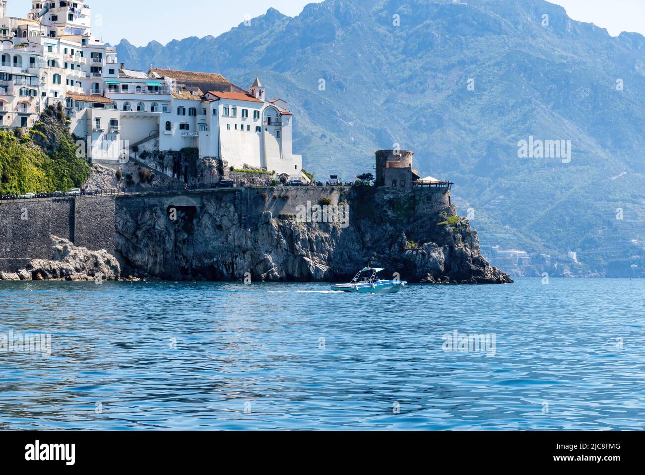 Amalfi coast by boat hi-res stock photography and images - Alamy