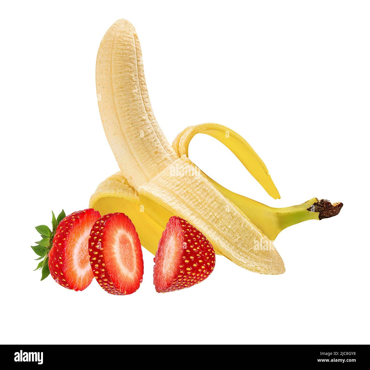 Banana and strawberry juice hi-res stock photography and images - Alamy