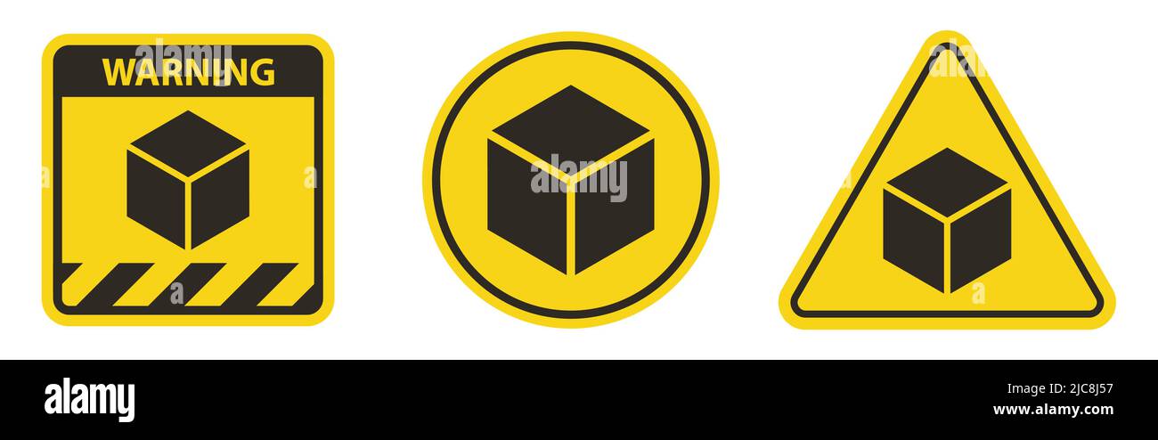 Cube Icon Black Sign Isolate on white Background,Vector Illustration Stock Vector