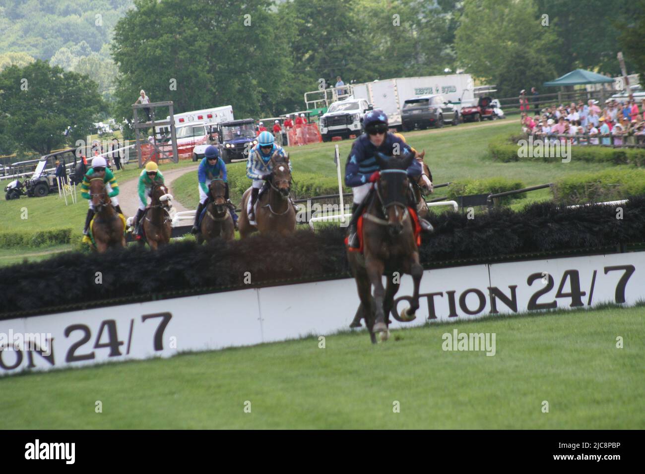 Iroquois Steeplechase 2022 in Percy Warner ParkFranklin, Tennessee