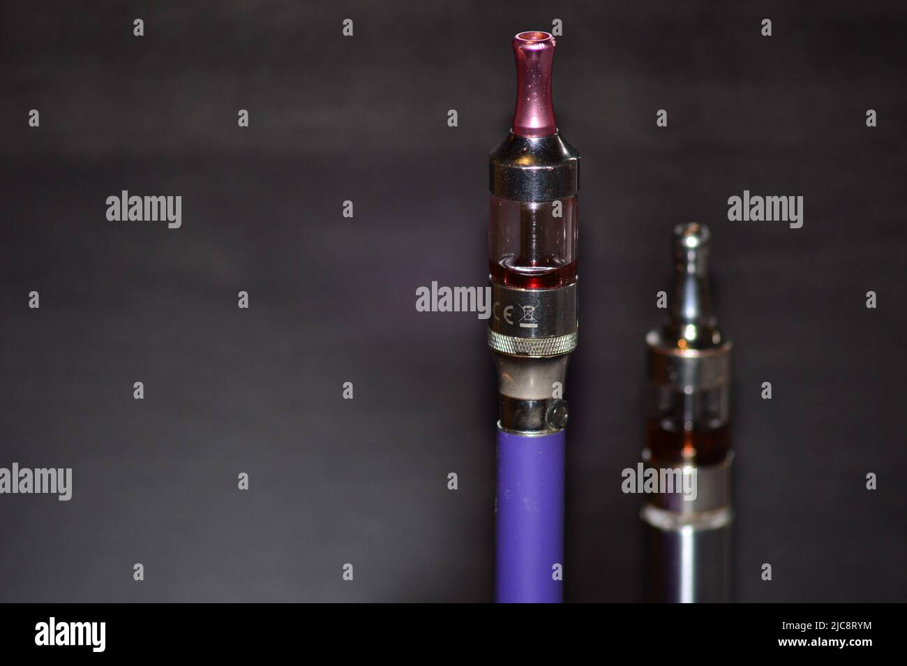 Vintage e-cigarette, Vintage vape Stock Photo - Alamy
