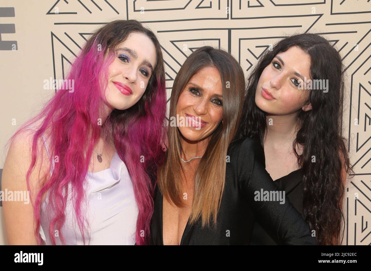Soleil moon frye and poet sienna rose goldberg hi-res stock photography